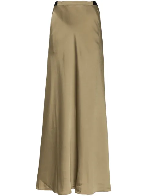 Christopher Esber front pocket bias maxi skirt Neutrals 22044024