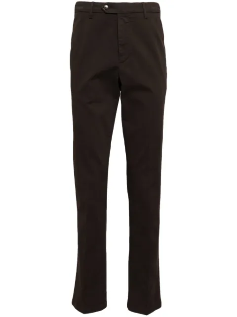 Canali gabardine chino trousers Brown PT00143391697