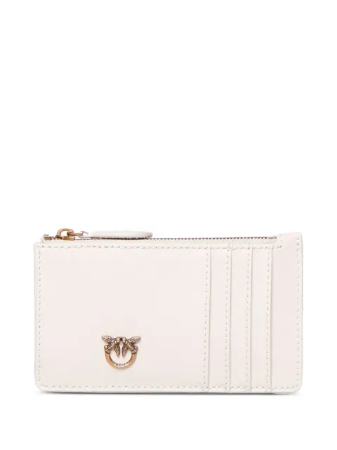 PINKO zipped card holder White 100251A0F1