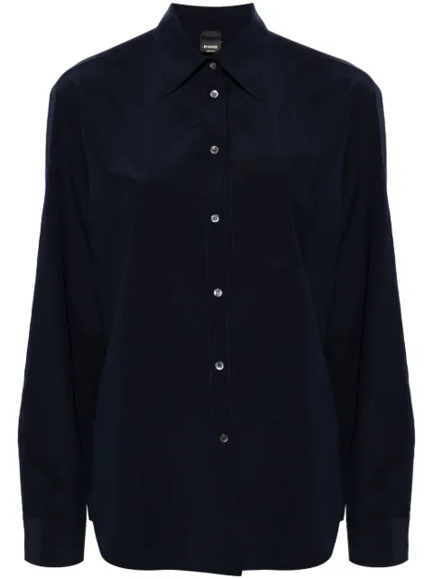 PINKO striped shirt Blue 103708A273