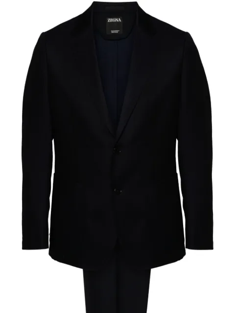 Zegna single-breasted suit Blue 824714A82XP
