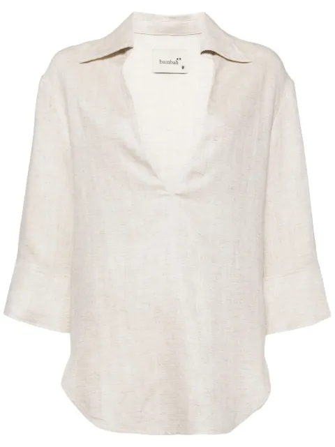 Bambah Alice tunic Neutrals BMFW2407