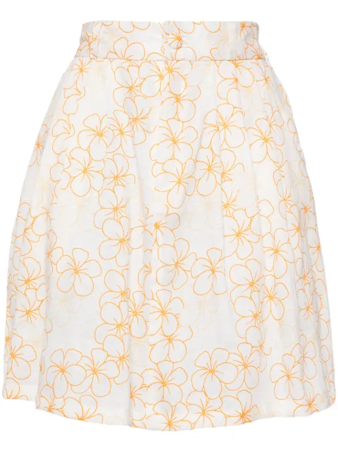 Bambah Daisy mini skirt White BMFW2436