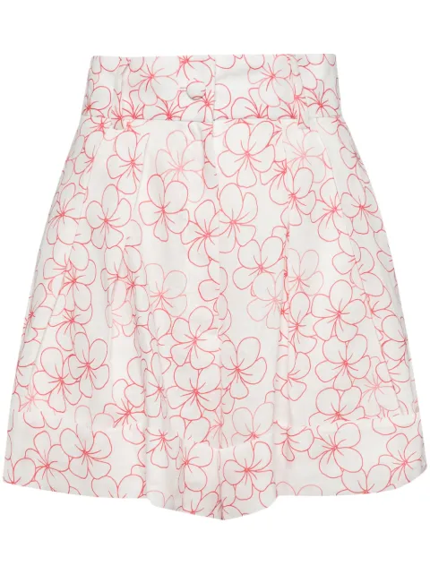 Bambah Daisy Cairo shorts White BMFW2428
