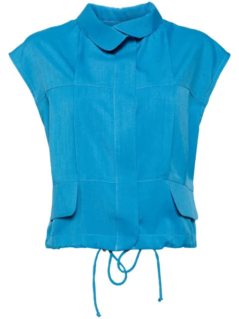 Bambah Elizabeth vest Blue BMFW2413