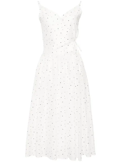 Bambah Lina midi dress White BMFW2443