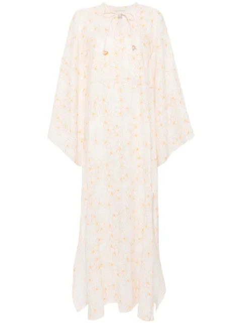 Bambah Daisy Moza dress White BMFW2459