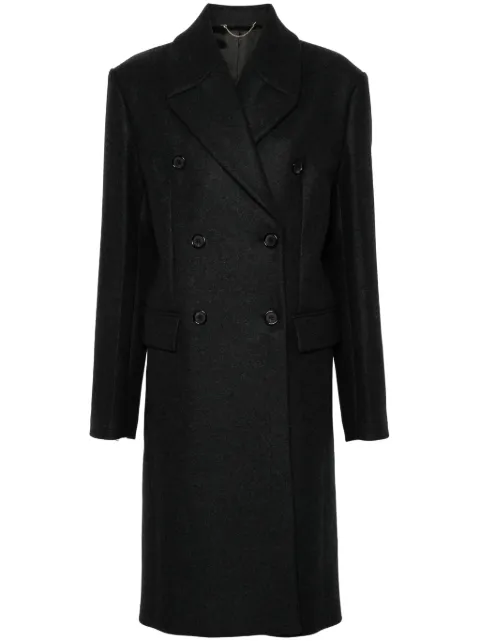 TOTEME double-breasted coat Grey 244WRO0147FB0005019