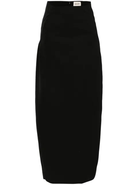 KHAITE Lauson skirt Black 4127448200