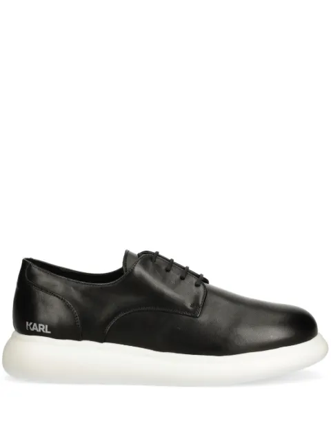 Karl Lagerfeld lace up derby shoes Black KL22330