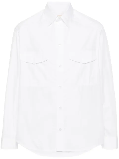 MORDECAI Classic shirt White 24A96MRU30G