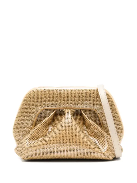 Themoirè Gea Strass clutch bag Gold TMFW24GSX19