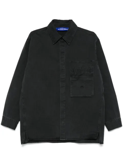 A-COLD-WALL* Reverse shirt Grey ACWMSH144