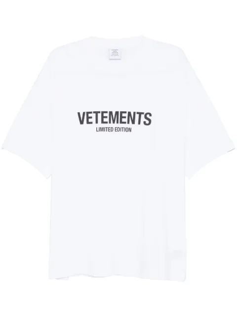 VETEMENTS Limited Edition T-shirt White UA65TR250W