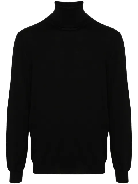 Zanone fine-knit sweater Black 810105Z0290N3017