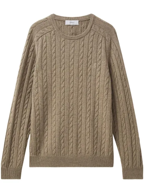 Pringle of Scotland cable-knit wool sweater Neutrals PMT616