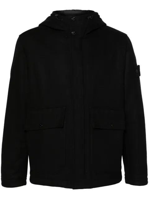 Stone Island Compass-badge jacket Black 8115454F4