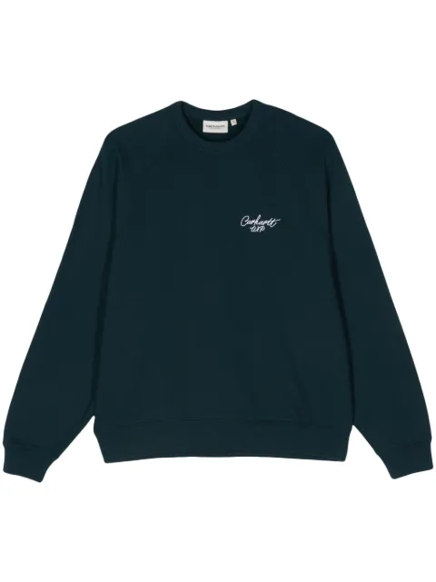 Carhartt WIP Signature sweatshirt Blue I034030