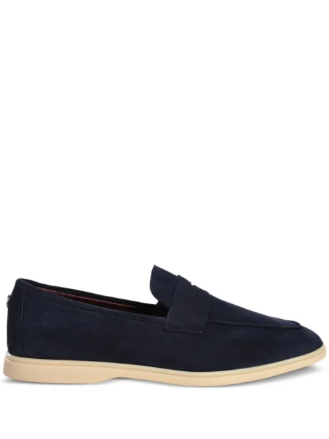 Bougeotte logo-appliqué detailing loafers Blue MLGSSUCSVKDBLUE