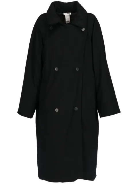 Jil Sander Pre-Owned 2017 wool coat Black JISA600SL