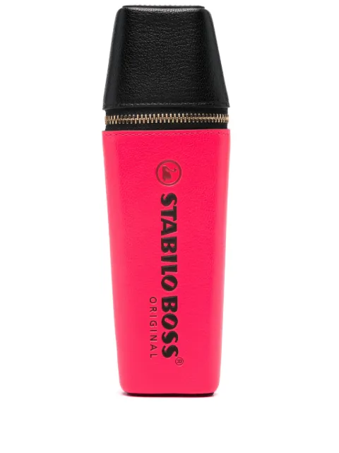 Anya Hindmarch Anya Brands Stabilo Boss pencil case Pink 195812