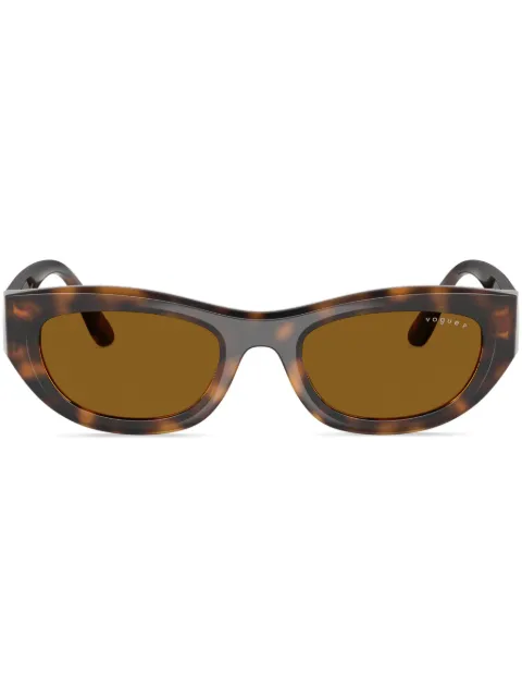Vogue Eyewear logo-print sunglasses Brown VO5616S271883