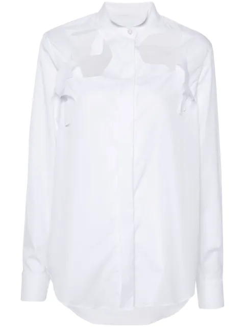 Viktor & Rolf cut-out detailing shirt White TS0472111325