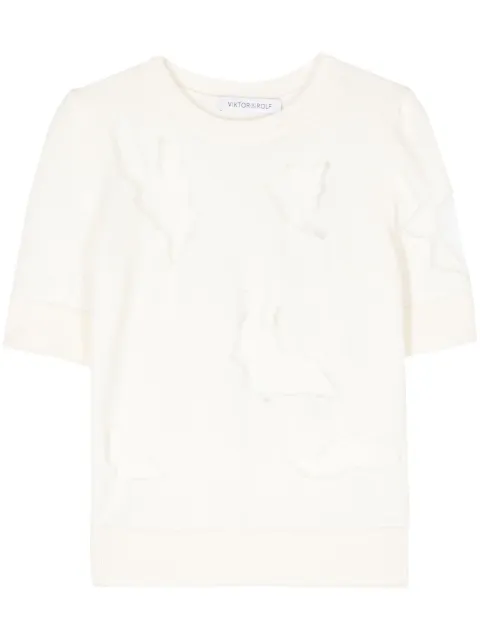 Viktor & Rolf knitted top White TK0143411325