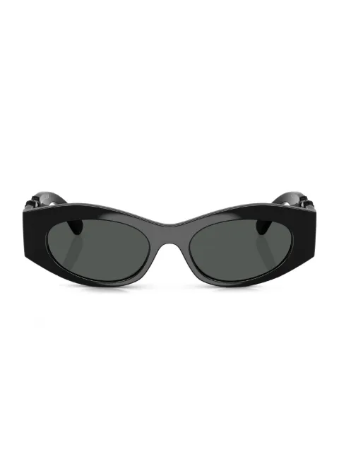 Versace Eyewear engraved-Medusa plaque sunglasses Black VE4480U