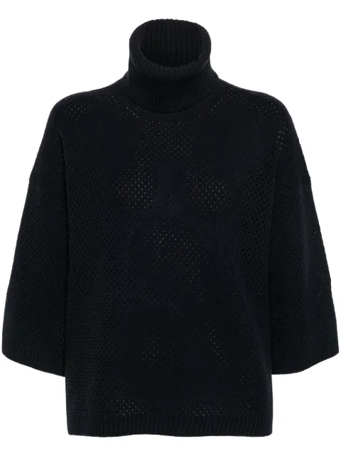 Fabiana Filippi open-knit sweater Blue MAD224F525L0380000