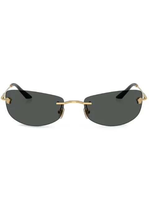 Versace Eyewear rectangle-frame sunglasses Gold VE2279
