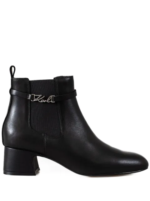 Karl Lagerfeld Bonnie ankle boots Black KL30344