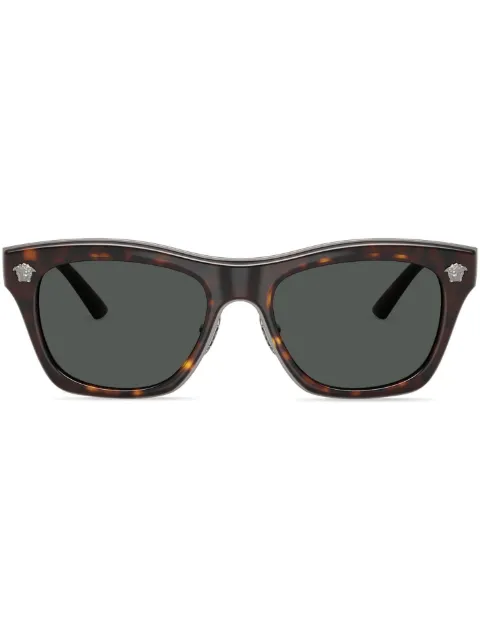 Versace Eyewear tortoiseshell-effect sunglasses Brown VE2272