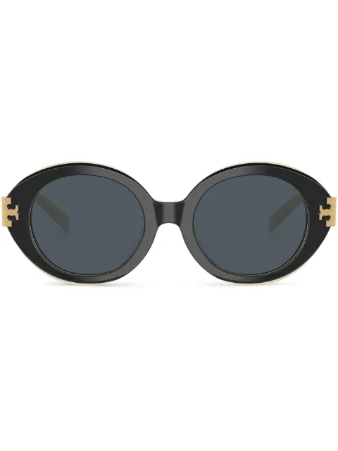 Tory Burch round-frame sunglasses Black TY7210