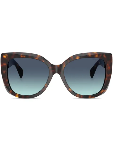 Tiffany & Co. oversized-frame sunglasses Green TF422980159S