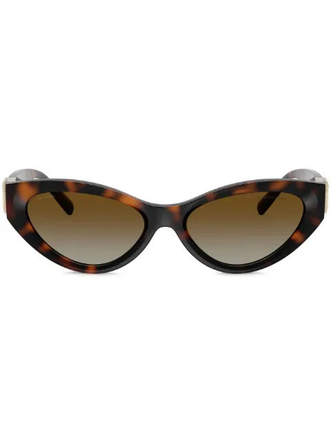 Tiffany & Co Eyewear geometric-frame sunglasses Brown TF4225U8015T5