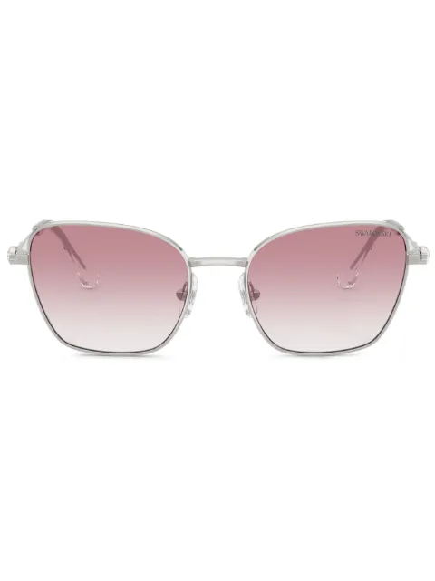 Swarovski Eyewear oversized frame sunglasses Silver SK702940018D