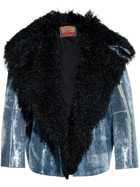Diesel DE-BIKA-S jacket Blue A144660PGAE