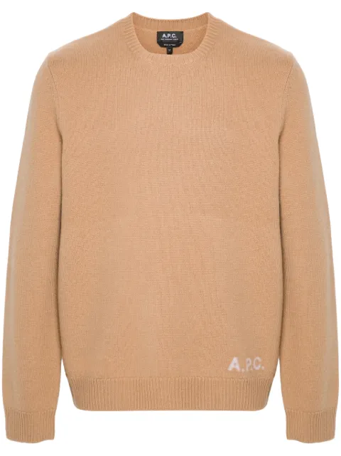 A.P.C. intarsia-knit sweater Neutrals H23059WVBDJ