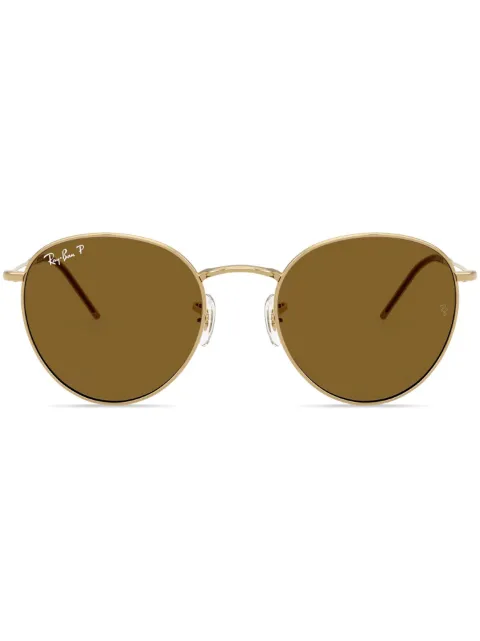 Ray-Ban Round Reverse sunglasses Gold RBR0103S00183