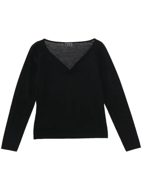 Versace Pre-Owned 2000s wool jumper Black VER250SCA