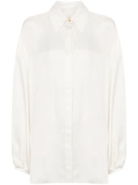 KHAITE The Bam shirt White 23334009103