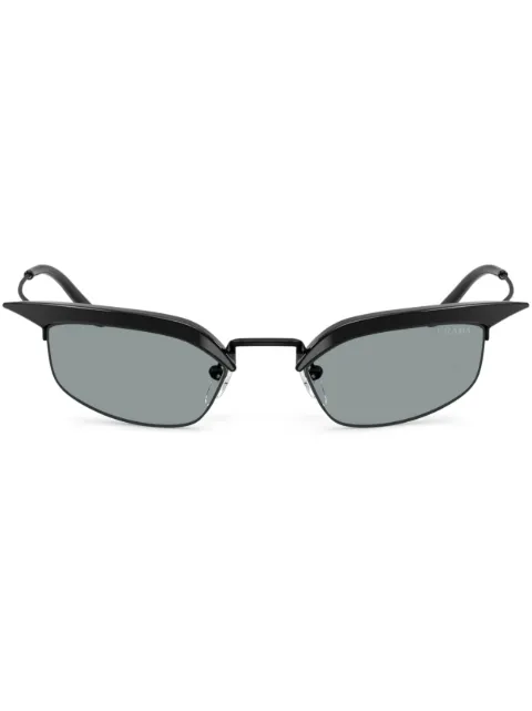 Prada Eyewear geometric-frame sunglasses Black SPRB501AB3C2