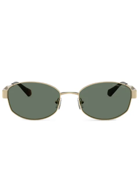 Michael Kors Monte Carlo geometric-frame sunglasses Gold MK116110143H