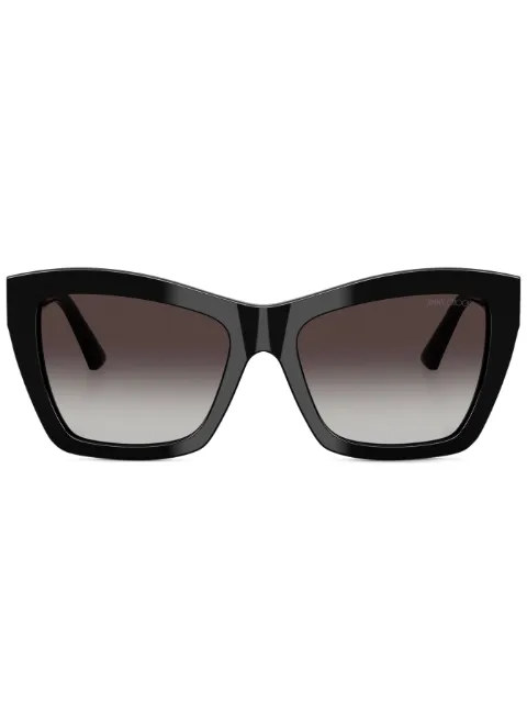 Jimmy Choo Eyewear cat-eye sunglasses Black JC503150008G