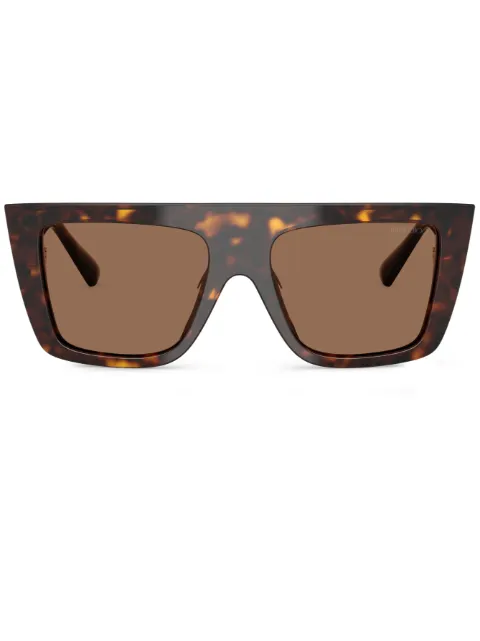 Jimmy Choo Eyewear square-frame sunglasses Brown JC5026U