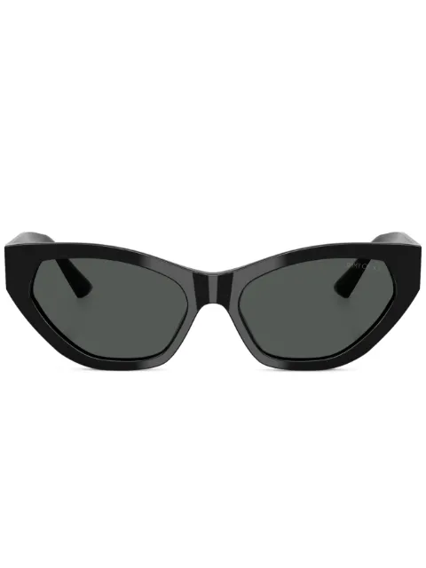 Jimmy Choo Eyewear cat-eye frame sunglasses Black JC5022B500087