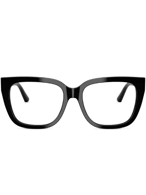 Jimmy Choo Eyewear wayfarer-frame glasses Black JC3019B