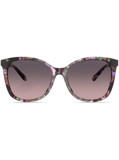Coach abstract-pattern sunglasses Purple HC8271U584346