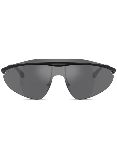 Ferrari FH1015 wraparound-frame sunglasses Black FH10151016G